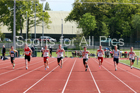 Mens under-17s 100 metres, 2019 North Eastern Track and Field Champs., Middlesbrough. Photo:  David T. Hewitson/Sports for All Pics